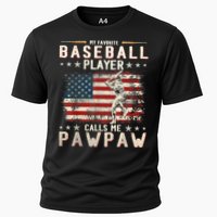 My Favorite Baseball Player Calls Me Pawpaw Flag Father Day Performance Shirt