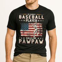My Favorite Baseball Player Calls Me Pawpaw Flag Father Day Performance Shirt