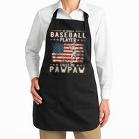 My Favorite Baseball Player Calls Me Pawpaw Flag Father Day Apron