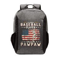 My Favorite Baseball Player Calls Me Pawpaw Flag Father Day Vector Backpack
