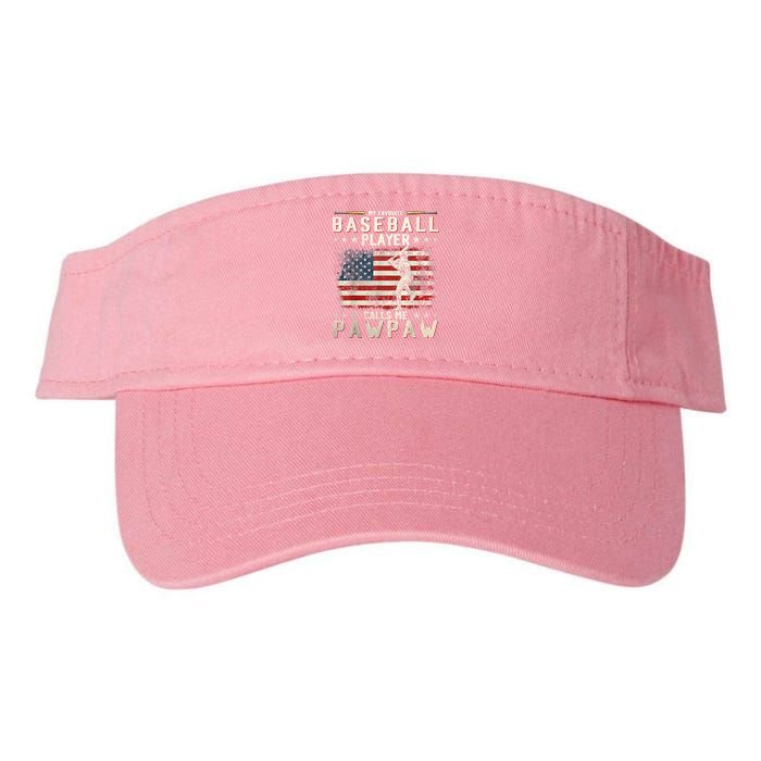My Favorite Baseball Player Calls Me Pawpaw Flag Father Day Visor