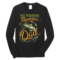 My Fishing Buddies Call Me Dad Father Day Birthday Christmas Gift Long Sleeve Shirt