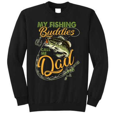 My Fishing Buddies Call Me Dad Father Day Birthday Christmas Gift Sweatshirt