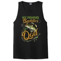 My Fishing Buddies Call Me Dad Father Day Birthday Christmas Gift PosiCharge Competitor Tank