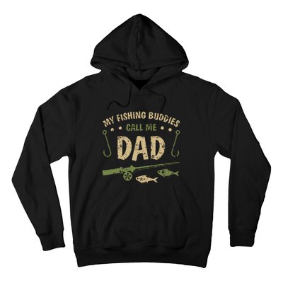 My Fishing Buddies Call Me Dad Father Day Birthday Christmas Hoodie