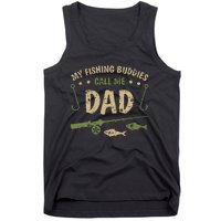 My Fishing Buddies Call Me Dad Father Day Birthday Christmas Tank Top