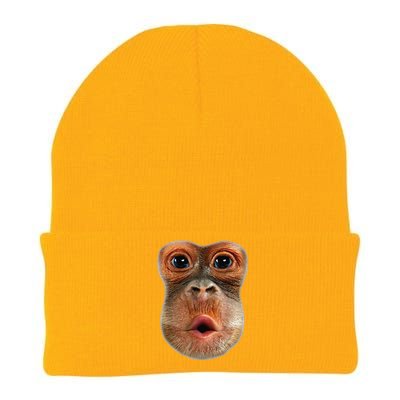 Monkey Face Breath Funny Knit Cap Winter Beanie