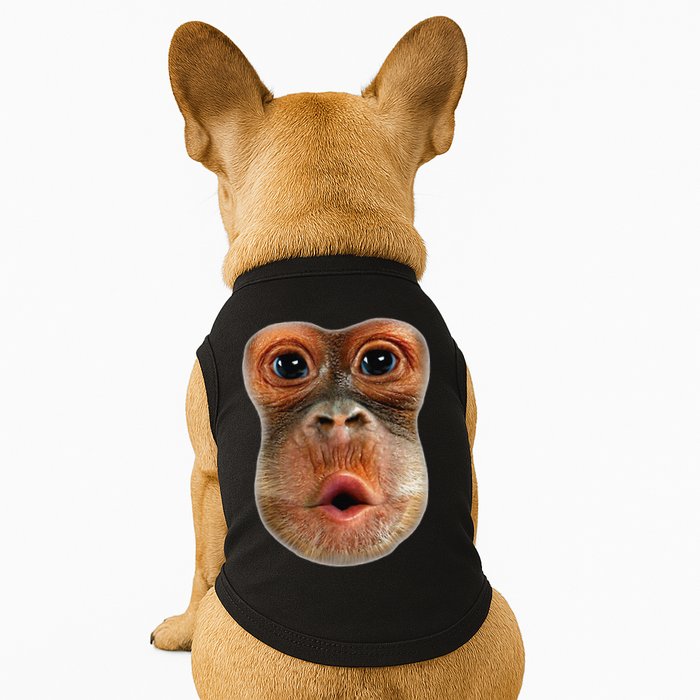 Monkey Face Breath Funny Doggie Tank