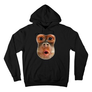 Monkey Face Breath Funny Hoodie