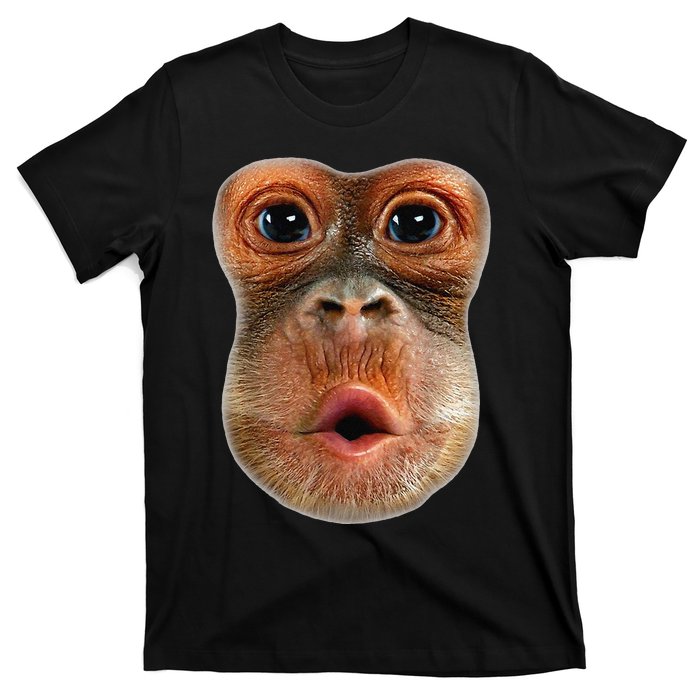 Monkey Face Breath Funny T-Shirt