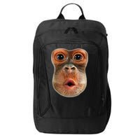 Monkey Face Breath Funny City Backpack