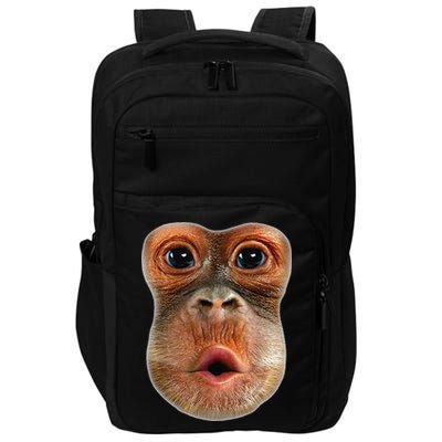 Monkey Face Breath Funny Impact Tech Backpack