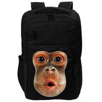 Monkey Face Breath Funny Impact Tech Backpack