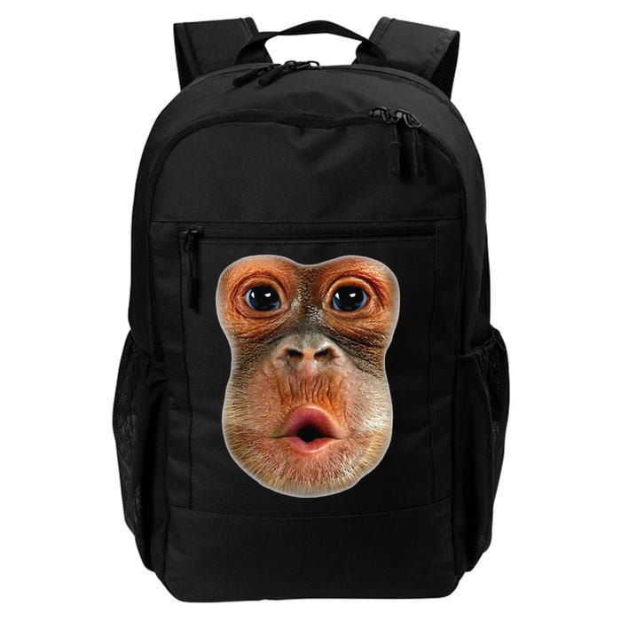 Monkey Face Breath Funny Backpack