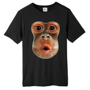 Monkey Face Breath Funny Tall Fusion ChromaSoft Performance T-Shirt