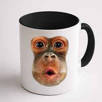 Monkey Face Breath Funny Mug
