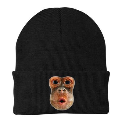 Monkey Face Breath Funny Beanie