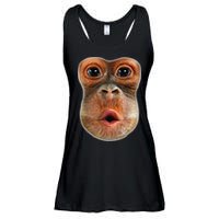Monkey Face Breath Funny Ladies Essential Flowy Tank