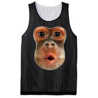 Monkey Face Breath Funny Mesh Reversible Basketball Jersey Tank