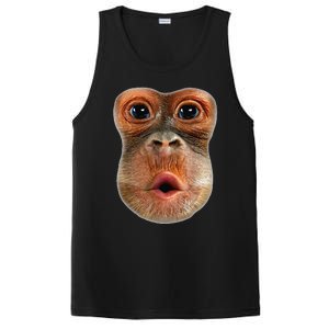 Monkey Face Breath Funny PosiCharge Competitor Tank