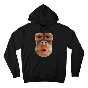 Monkey Face Breath Funny Tall Hoodie