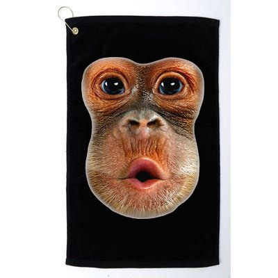 Monkey Face Breath Funny Golf Towel