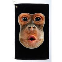 Monkey Face Breath Funny Golf Towel