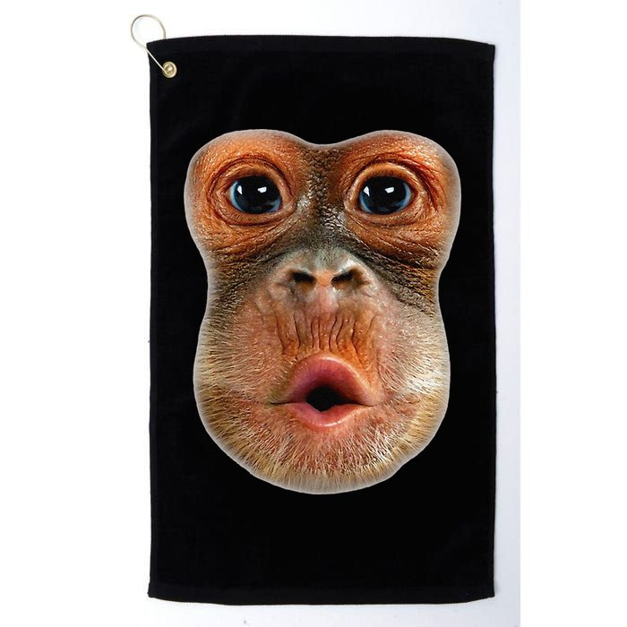 Monkey Face Breath Funny Golf Towel