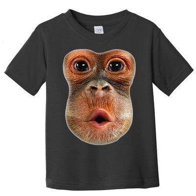 Monkey Face Breath Funny Toddler T-Shirt