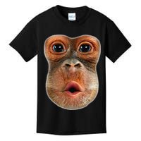 Monkey Face Breath Funny Kids T-Shirt