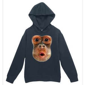 Monkey Face Breath Funny Urban Pullover Hoodie