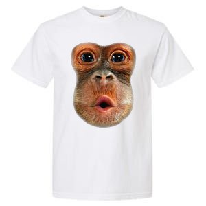 Monkey Face Breath Funny Garment-Dyed Heavyweight T-Shirt