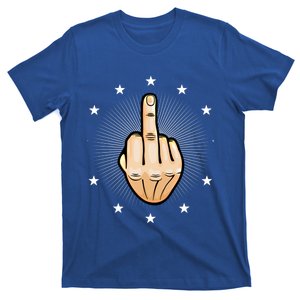 Middle Finger Brexit Eu European Union Europe England Gift Funny Gift T-Shirt