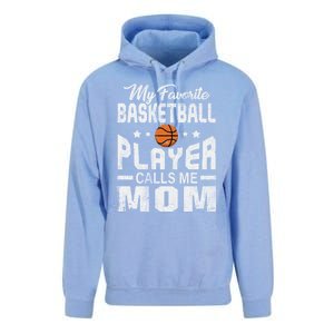 My Favorite Basketball Player Calls Me Mom Cool Gift Unisex Surf Hoodie