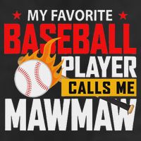 My Favorite Baseball Player Calls Me Mawmaw Presents Knit Cap Winter Beanie
