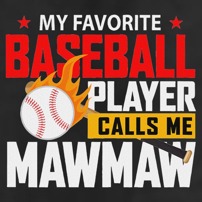 My Favorite Baseball Player Calls Me Mawmaw Presents Knit Cap Winter Beanie