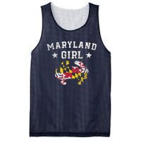 Maryland Flag Blue Crab State Pride Retro Tee Mesh Reversible Basketball Jersey Tank