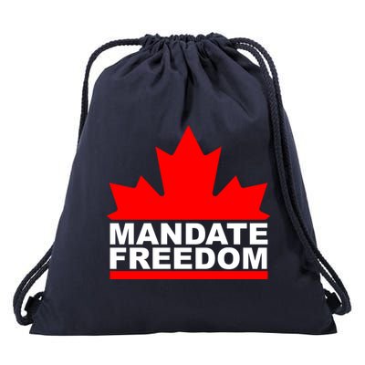 Mandate Freedom Candian Drawstring Bag