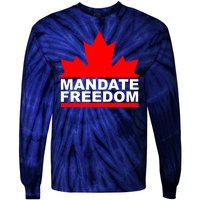 Mandate Freedom Candian Tie-Dye Long Sleeve Shirt