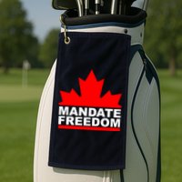 Mandate Freedom Candian Golf Towel