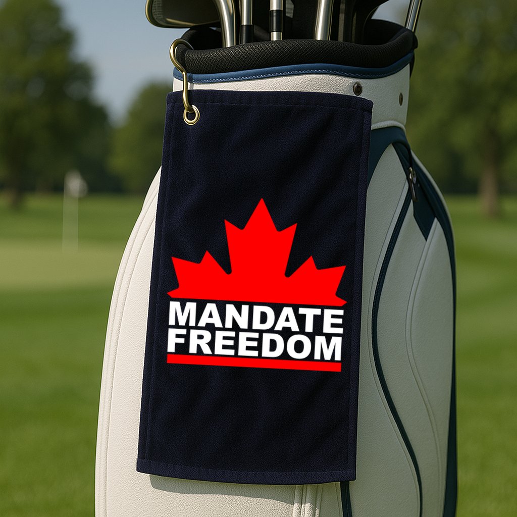 Mandate Freedom Candian Golf Towel