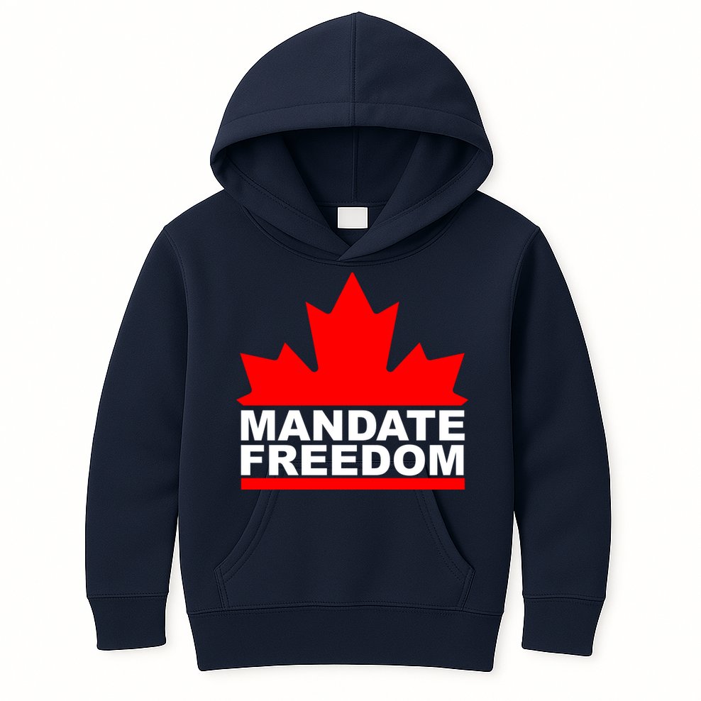 Mandate Freedom Candian Kids Hoodie