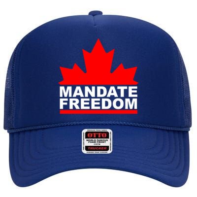 Mandate Freedom Candian High Crown Mesh Back Trucker Hat