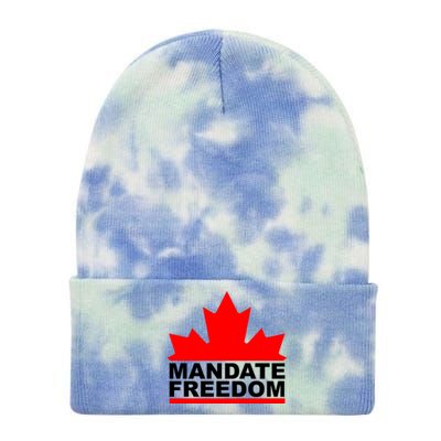 Mandate Freedom Candian Tie Dye 12in Knit Beanie