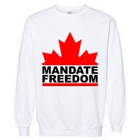 Mandate Freedom Candian Garment-Dyed Sweatshirt