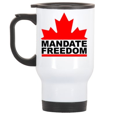 Mandate Freedom Candian Stainless Steel Travel Mug