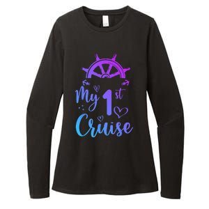 My First Cruise Men Women And Funny Cruise Womens CVC Long Sleeve Shirt