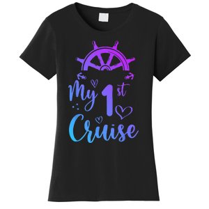 My First Cruise Men Women And Funny Cruise Women's T-Shirt