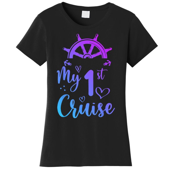 My First Cruise Men Women And Funny Cruise Women's T-Shirt