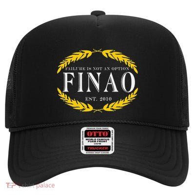 Motivation Finao Clothing Failure Is Not An Option High Crown Mesh Back Trucker Hat